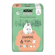 Muumi Baby pieluszki 6 eko Diapers 12-24kg 36 szt.