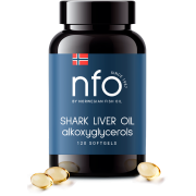 NFO - Suplement diety Omega 3 olej z wątroby rekina 120 kapsułek