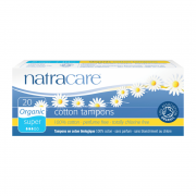 Natracare - Tampony hig. bez chloru super 20 Szt bez aplikatora