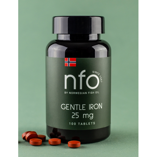 NFO - Suplement diety - żelazo 25mg