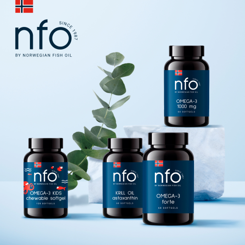 NFO - Krill Oil Astaksantyna 60 kapsułek
