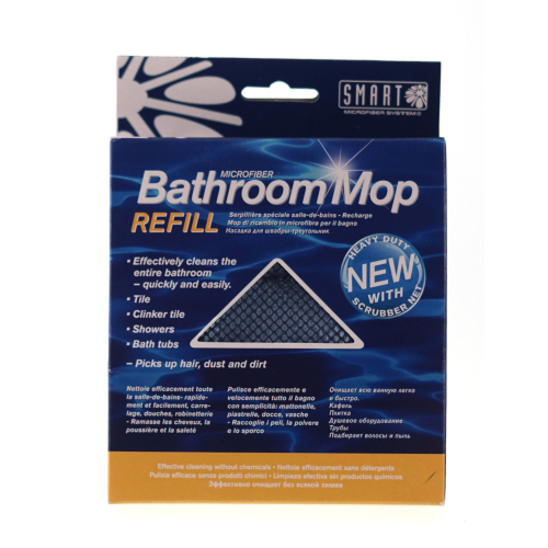 Smart – wkład do mopa do łazienki z siatką