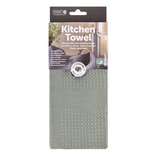 Smart - ręcznik kuchenny - zielony 60x40cm