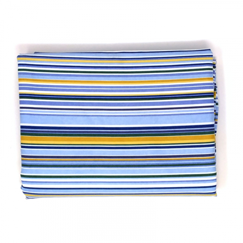 Smart - Ręcznik plażowy z mikrofibry – niebieski w paski