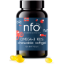 NFO - Suplement diety z kwasami omega-3 - dla dzieci, 120 kapsułek