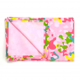 SMART - Ręcznik plażowy z mikrofibry -różowy 175x85cm